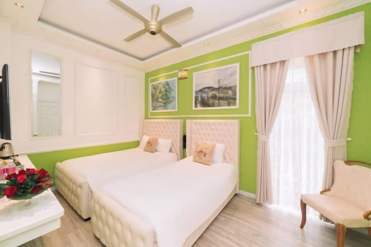 1 camera, copriletto in piuma, minibar, Wi-Fi gratuito