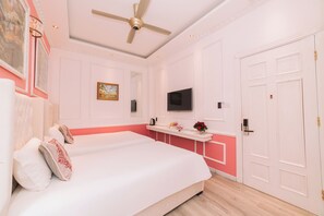 Edredón, minibar y wifi gratis 