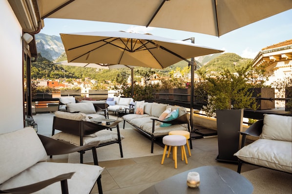 Terrasse sur le toit