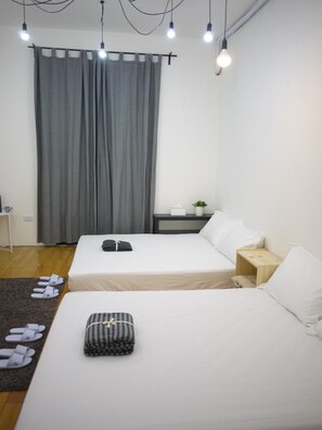 Desk, rollaway beds, free WiFi, bed sheets