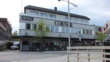 Majoituspaikan julkisivu