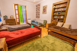 Iron/ironing board, free WiFi, bed sheets