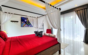 3-Bedroom Villa with Private Pool | 3 bedrooms, in-room safe, blackout drapes, iron/ironing board