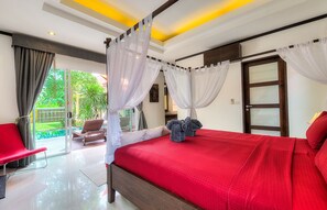 3-Bedroom Villa with Private Pool | 3 bedrooms, in-room safe, blackout drapes, iron/ironing board