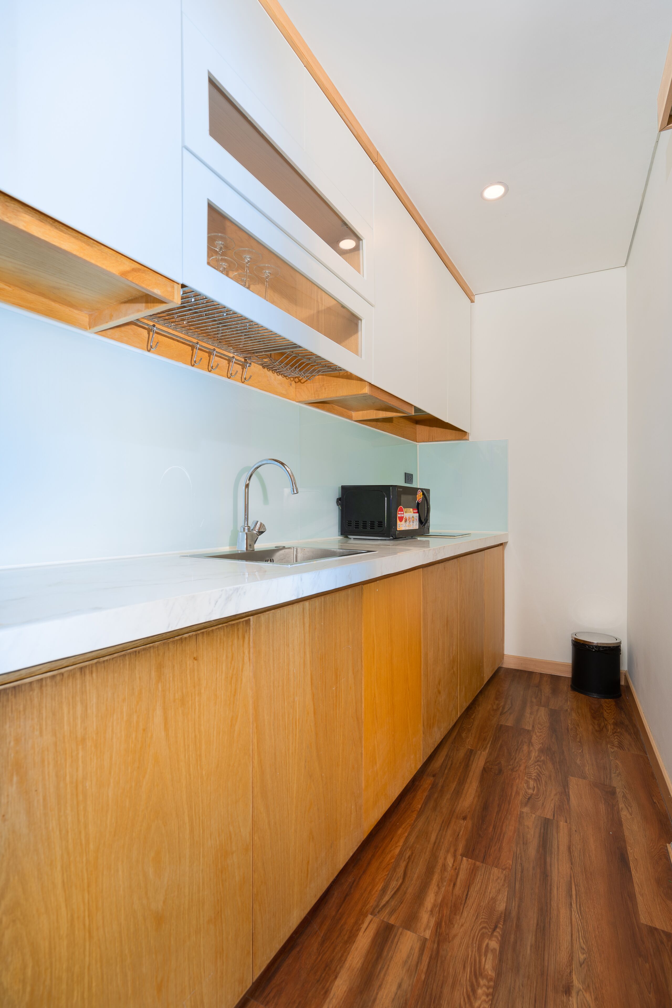 two bedroom apartment with afternoon tea | private kitchen | electric kettle