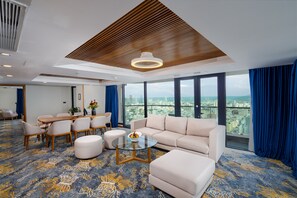 Presidential Suite with Afternoon Tea | Living area | LED TV - Sala Danang Beach Hotel (Da Nang)