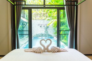 3-Bedroom Villa with Private Pool | 객실에서 보이는 전망