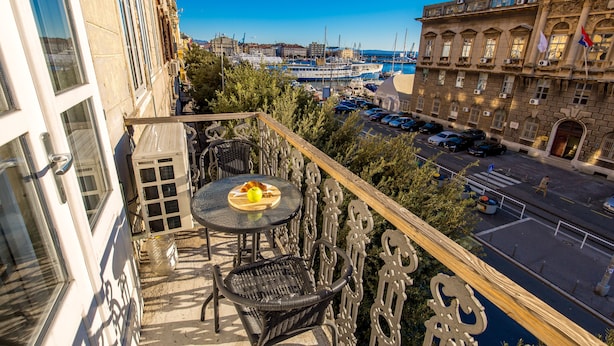 Studio, Balkon, Meerblick | Blick vom Balkon
