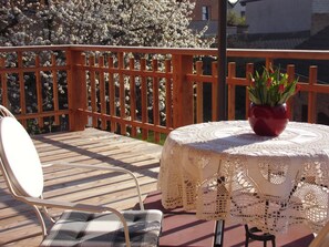 Appartement Luxe, balcon, vue jardin | Balcon