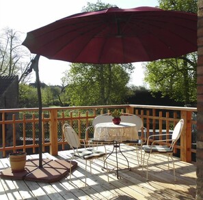 Luxury Apartment, Balcony, Garden View | Balcony - Schlosspark Ferienwohnungen Rheinsberg (Rheinsberg)