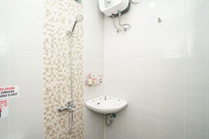 Habitación individual estándar, 1 cama individual | Baño | Regadera