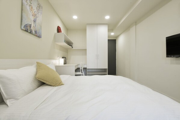 ห้องลักซ์ชัวรี่ดับเบิล, เตียงใหญ่ 1 เตียง | ภายใน