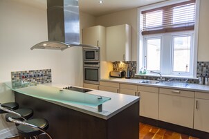 公寓, 多张床 | 私人厨房 | 冰箱、微波炉、茶具/咖啡用具、电热水壶