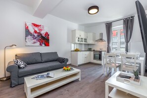 City Apartment, 2 Bedrooms | Living area | Flat-screen TV - Apartment Stay IN (Rijeka)