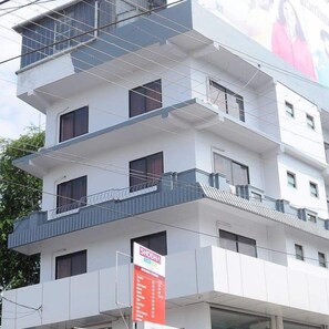 Fassade der Unterkunft