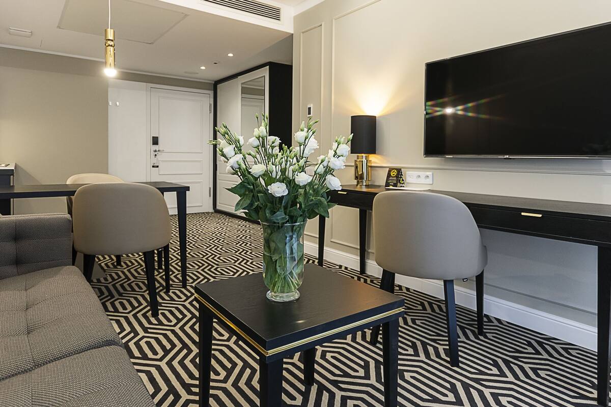 Baltic Park Fort Apartament E.205 | 熨斗/熨衣板、免費無線上網、床單