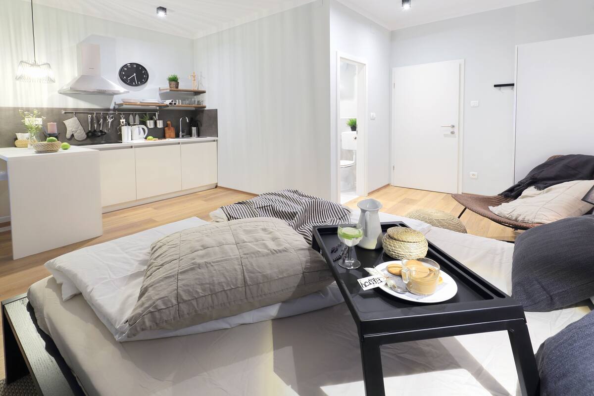 Deluxe Studio (Adria Square 3) | Living area
