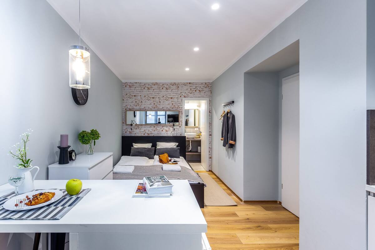 Deluxe Studio (Adria Square 5) | Living area