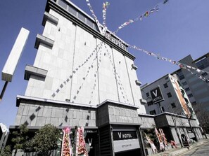 Fassade der Unterkunft