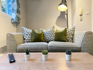 Living area - Warehouse Apartments (Ulverston)