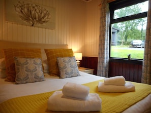 Kabin, Beberapa Tempat Tidur | 2 kamar tidur, tempat tidur bayi, Wi-Fi gratis, dan seprai linen