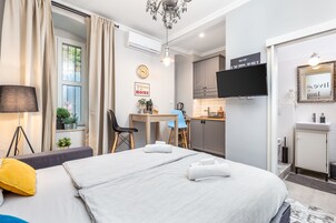 Studio | Chambres insonorisées, fer et planche à repasser, Wi-Fi gratuit
