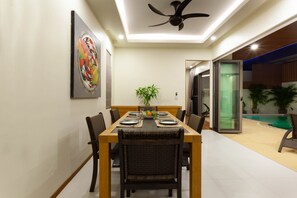 Family Villa | In-room dining - Tropical Bliss at Boutique Villa Sequoia (Rawai)