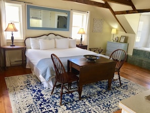 Deluxe Room, 1 King Bed, Ocean View (Room 5) | Premium bedding, individually decorated, individually furnished