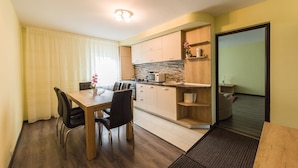 Comfort Apartment, 1 Queen Bed with Sofa bed, City View | Private kitchen