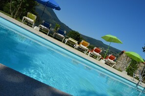 Seasonal outdoor pool