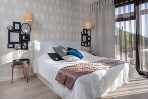 Villa | Individuelt design, mørklægningsgardiner, gratis Wi-Fi, sengetøj