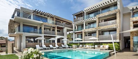 Fassade der Unterkunft