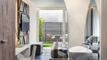 Quarto casal ou duplo, vista para o jardim | Vista do quarto