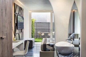 Double or Twin Room, Garden View | View from room