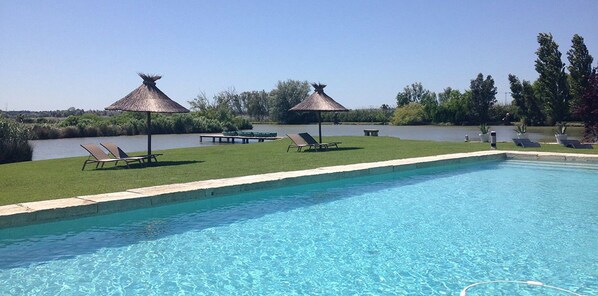 Seasonal outdoor pool
