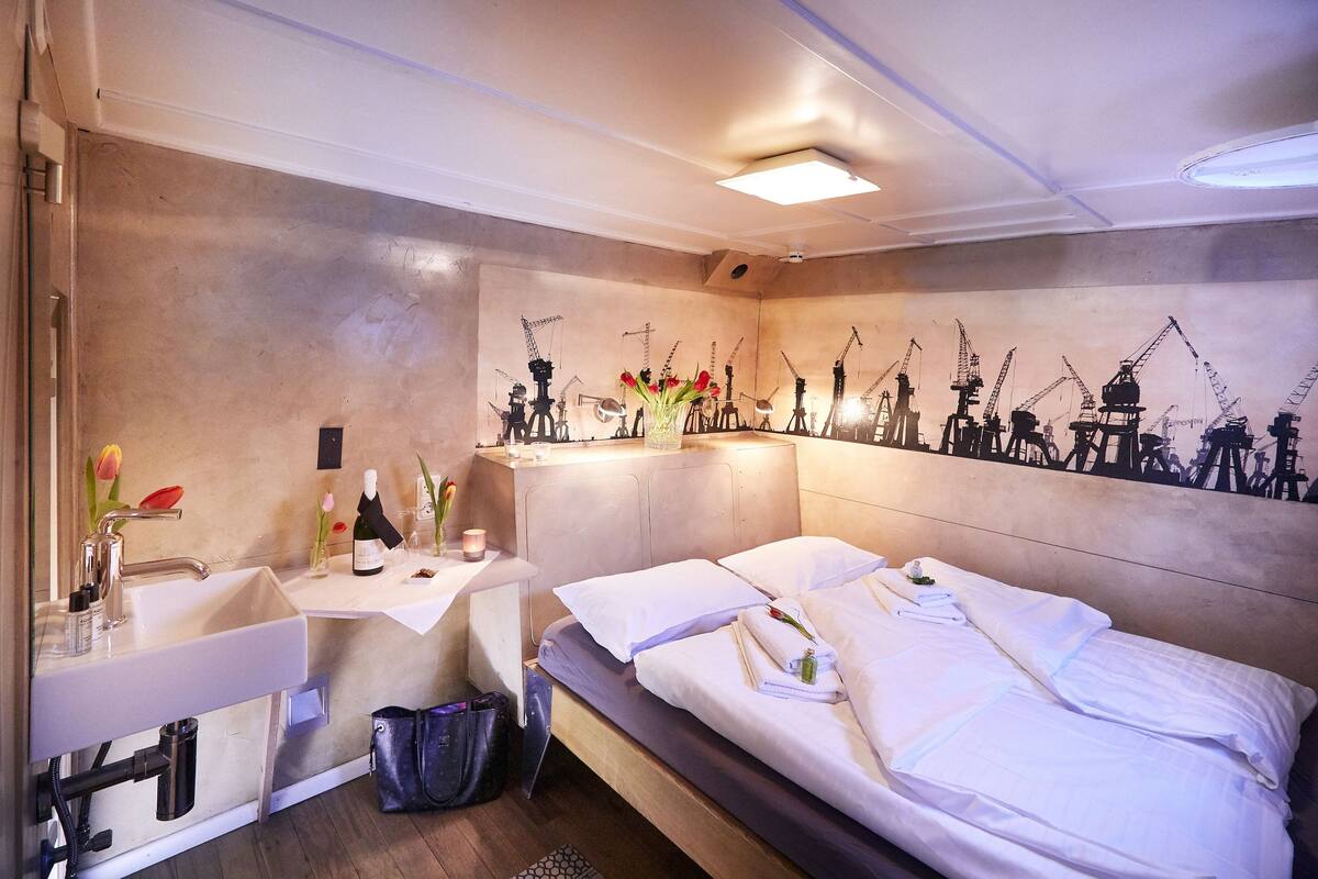 キャビン | 1 室のベッドルーム、ベッドシーツ