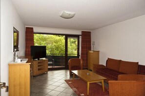 Quarto casal | Banheiro | Chuveiro, secador de cabelo, toalhas de banho 