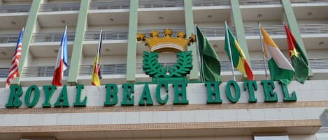 Voorkant van accommodatie