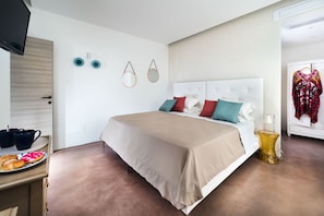 Villa, 3 habitaciones | Tabla de planchar con plancha, wifi gratis y ropa de cama 