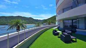 Outdoor dining - Aqua Shodoshima (Shodoshima)