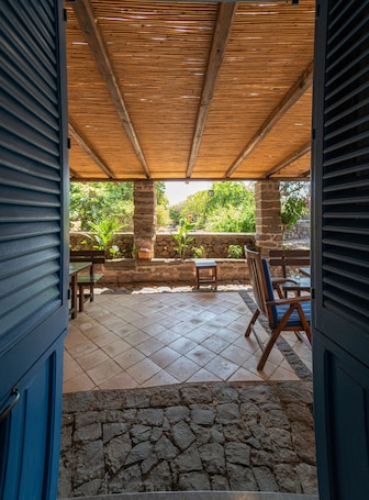 Appartamento Standard, bagno privato, vista giardino (Appartamento Plumbago) | Esterni. Agriturismo Hibiscus