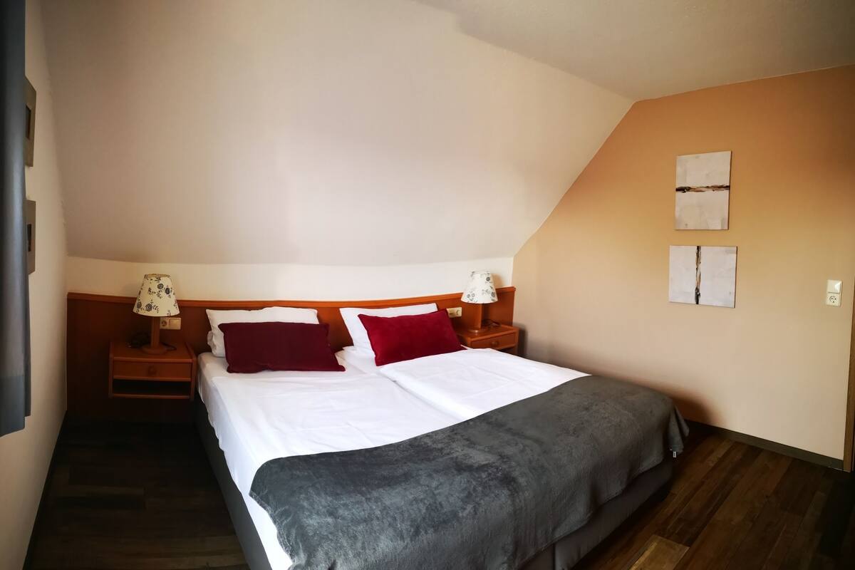 Habitación doble | Escritorio y wifi gratis