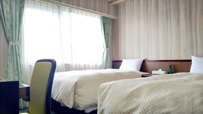 Phòng 2 giường đơn Economy, hút thuốc | Bàn, truy cập Internet không dây miễn phí 