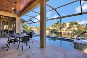 Balcony - Waterfront Home With Pool, spa and Outdoor Kitchen (Marco Island)