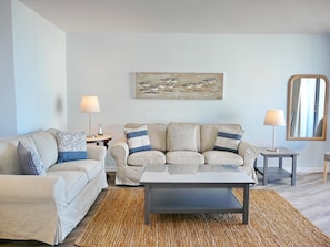 Condo, Multiple Beds (Two-Bedroom Apartment) | Living area