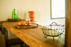 Ferienhaus, Mehrere Betten | Gemeinschaftsküche | Kühlschrank, Mikrowelle, Herdplatte, Wasserkocher mit Kaffee-/Teezubehör