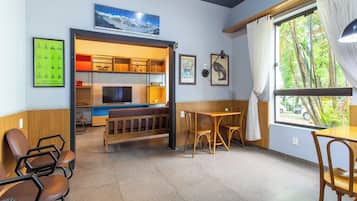 Lounge i lobbyen
