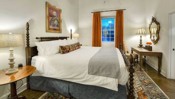 The Charles Debrille Poston Room | Frette Italian sheets, premium bedding, down comforters, pillowtop beds