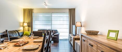 Appartement, 3 slaapkamers (Santos Secundo GV01) | Dineren op de kamer