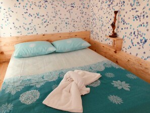 Individually decorated, individually furnished, iron/ironing board